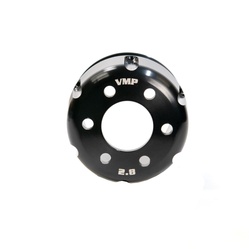 Ford Mustang Supercharger Pulley - VMP Performance - 2.8in 6 Rib Pulley - Black - `11-`27